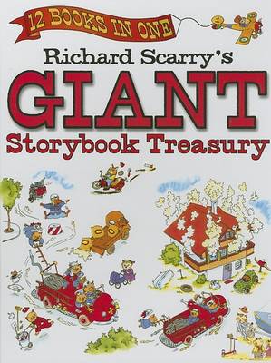 Book cover for Richard Scarry's Giant Storybook Treasury
