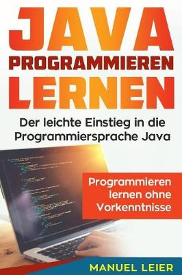 Book cover for Java programmieren lernen