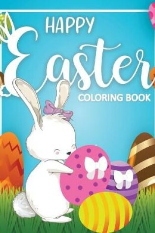 Cover of Happy Easter Coloring Book