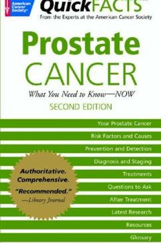 Cover of QuickFACTS Prostate Cancer