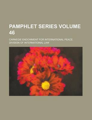 Book cover for Pamphlet Series Volume 46