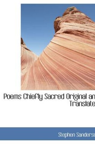 Cover of Poems Chiefly Sacred Original and Translated