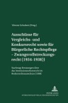 Book cover for Ausschuesse Fuer Vergleichs- Und Konkursrecht Sowie Fuer Buergerliche Rechtspflege - Zwangsvollstreckungsrecht (1934-1938)