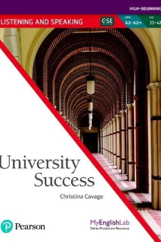 Cover of University Success Listening/Speaking A2