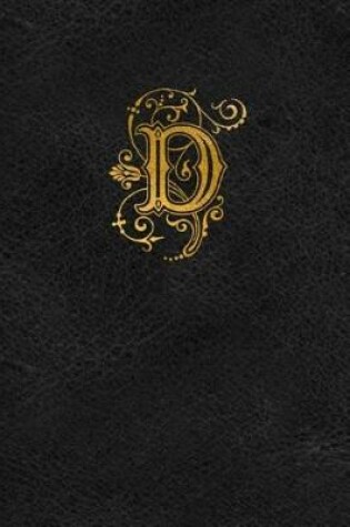 Cover of Old English Monogram Journal - Letter D