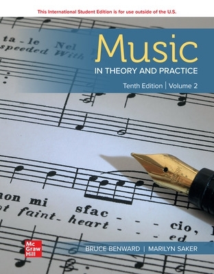 Book cover for ISE Music in Theory and Practice Volume 2