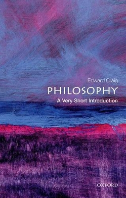 Book cover for Philosophy: A Very Short Introduction