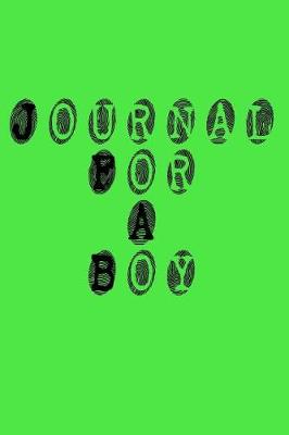 Book cover for Journal For A Boy