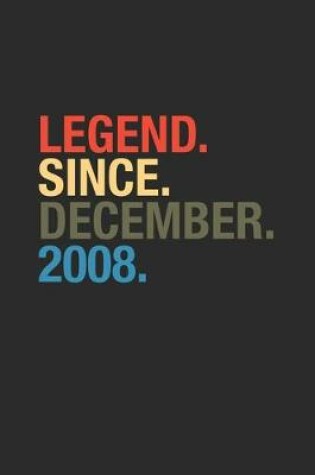 Cover of Legend Since December 2008