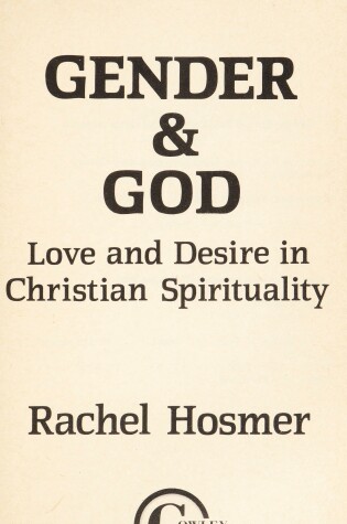 Cover of Gender and God