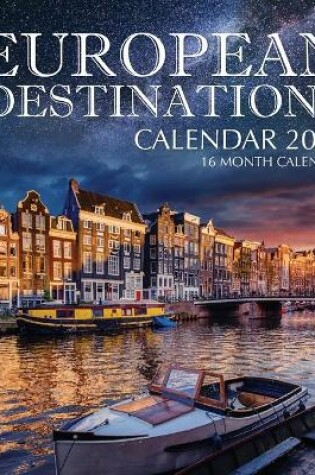 Cover of European Destinations Calendar 2021