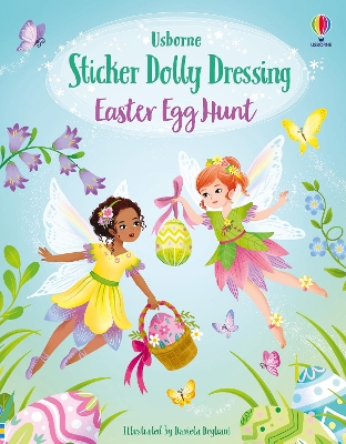 Book cover for Sticker Dolly Dressing Easter Egg Hunt
