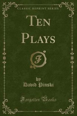 Cover of Ten Plays (Classic Reprint)