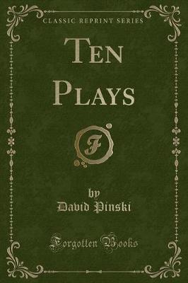 Book cover for Ten Plays (Classic Reprint)