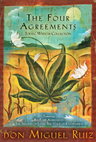 Book cover for The Four Agreements Toltec Wisdom Collection