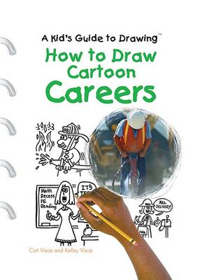 Book cover for How to Draw Cartoon Careers