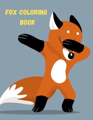 Book cover for Fox Coloring Book