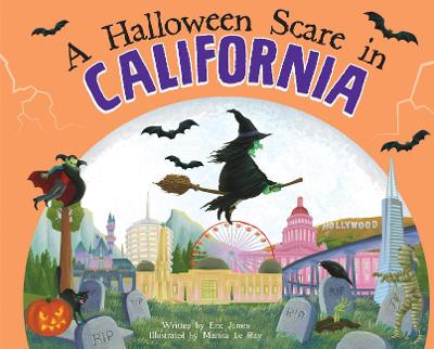 Book cover for A Halloween Scare in California