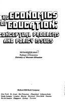 Book cover for Economics of Education