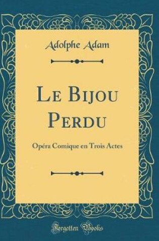 Cover of Le Bijou Perdu