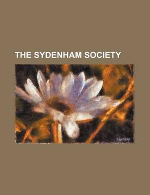 Book cover for The Sydenham Society