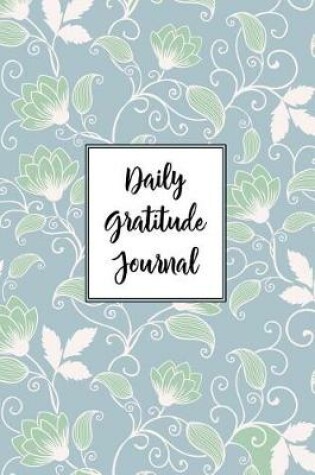 Cover of Gratitude Journal Swirly Flowers Pattern 5