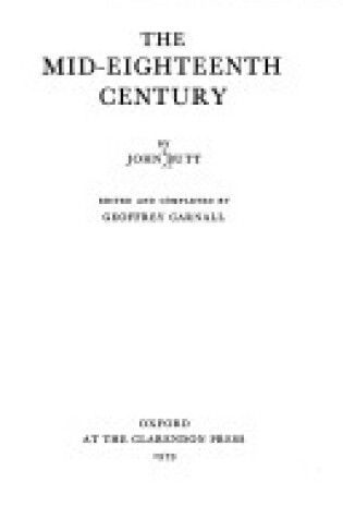 Cover of The Mid-eighteenth Century