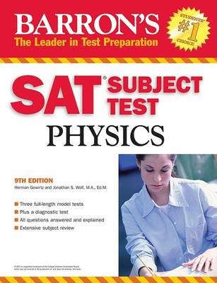 Cover of Barron's SAT Subject Test Physics