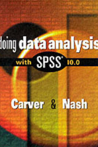 Cover of Doing Data Analysis with SPSS 10.0