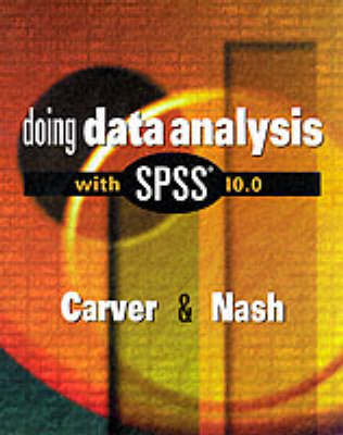 Book cover for Doing Data Analysis with SPSS 10.0