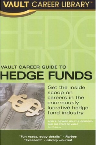 Cover of Vault Career Guide to Hedge Funds