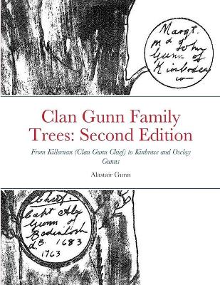 Book cover for Clan Gunn Family Trees