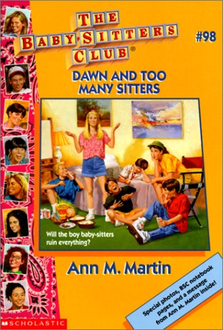 Book cover for Dawn and Too Many Sitters