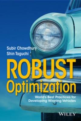 Book cover for Robust Optimization