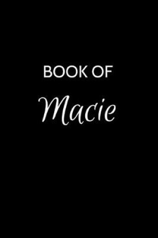 Cover of Book of Macie