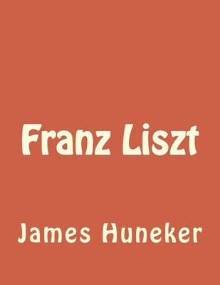 Book cover for Franz Liszt