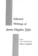 Book cover for Selected Writings of James Hayden Tufts