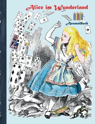 Book cover for Alice im Wunderland (Ausmalbuch)