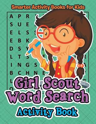 Book cover for Girl Scout Word Search Activity Book