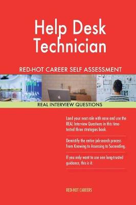 Book cover for Help Desk Technician Red-Hot Career Self Assessment Guide; 1184 Real Interview Q