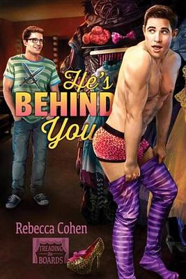 Book cover for He's Behind You