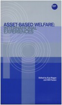 Book cover for Asset-Based Welfare: International Experiences