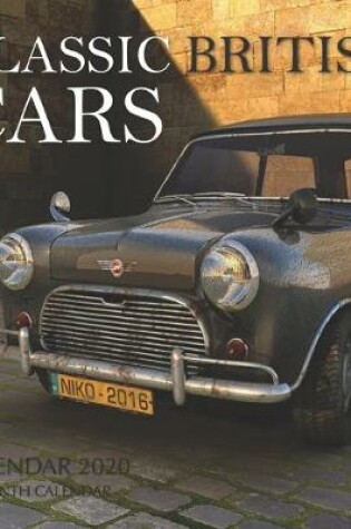 Cover of Classic British Cars Calendar 2020