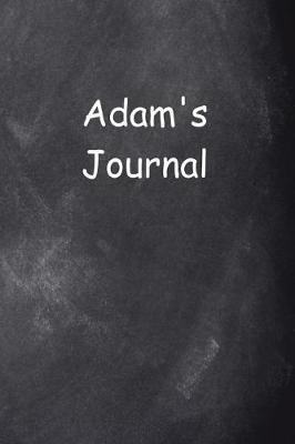 Cover of Adam Personalized Name Journal Custom Name Gift Idea Adam