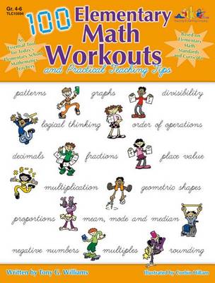 Book cover for 100 Elementary Math Workouts