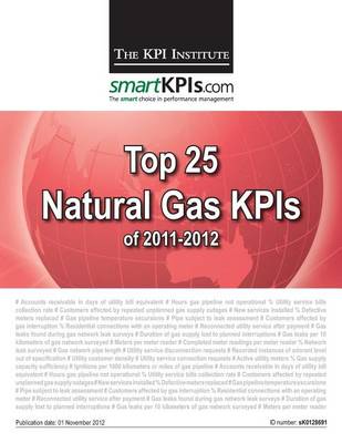 Book cover for Top 25 Natural Gas KPIs of 2011-2012