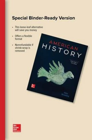 Cover of American History Volume 1 Loose Leaf Edition with Connect Access Card