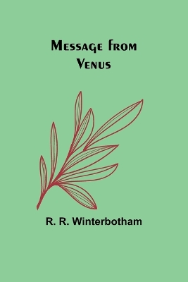 Book cover for Message from Venus