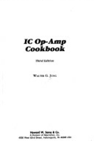 Cover of Integrated Circuit Operational Amplifier Cookbook