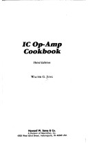 Book cover for Integrated Circuit Operational Amplifier Cookbook